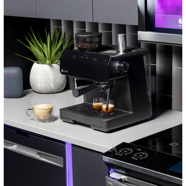 GE Profile Automatic Semi Espresso Machine + Frother & Reviews Wayfair